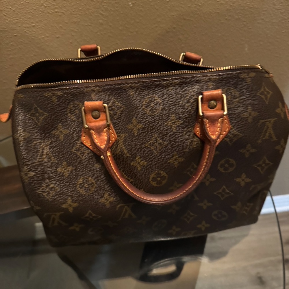 Louis Vuitton Monogram Brown Satchel